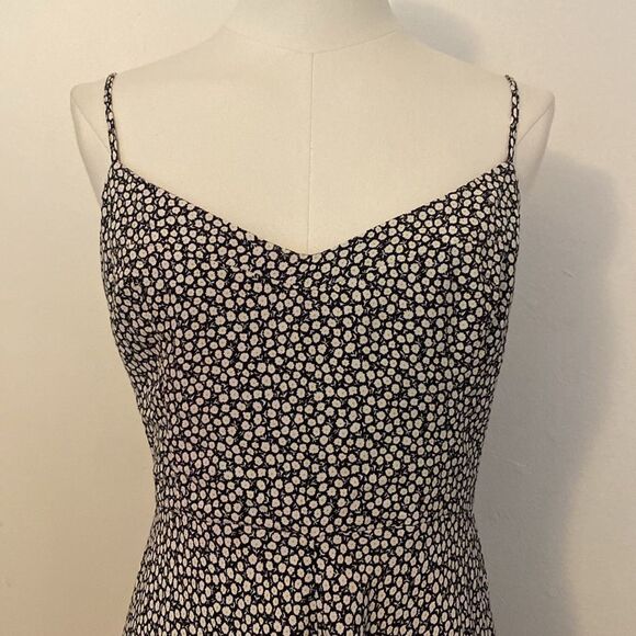 Zara Black and White Ditsy Floral Romper Size Medium - Picture 5 of 15